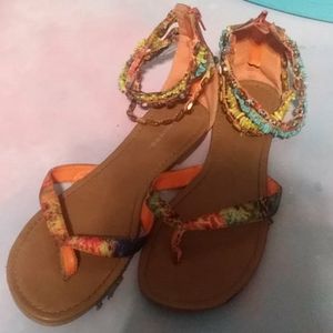 Cute summer sandals size womans 10
